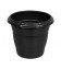 Vaso redondo preto 25 litros