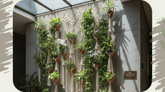 A Simbiose entre N&oacute;s e Folhagens: o Macram&ecirc; no Design Biof&iacute;lico Contempor&acirc;neo